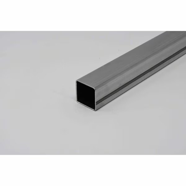 Square Steel Tube  White, 94in x 1in x 1in QR Both Ends, Eztube, Mfr#: 100-102-94 WH QR